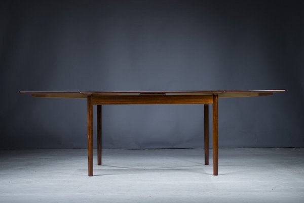 Danish Rosewood Extendable Dining Table, 1960s-ZZH-1317826