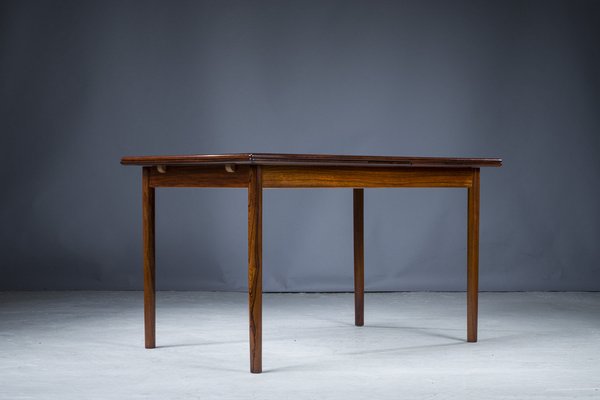 Danish Rosewood Extendable Dining Table, 1960s-ZZH-1317826