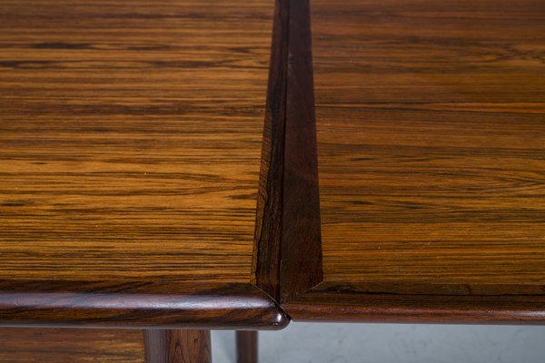 Danish Rosewood Extendable Dining Table, 1960s-ZZH-1317826