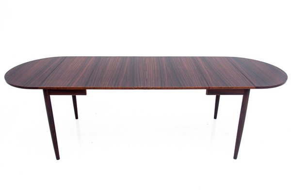 Danish Rosewood Folding Dining Table, 1960s-BXB-1153986