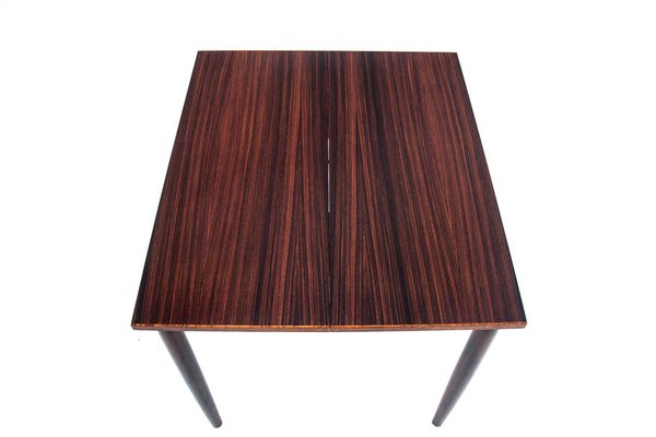 Danish Rosewood Folding Dining Table, 1960s-BXB-1153986