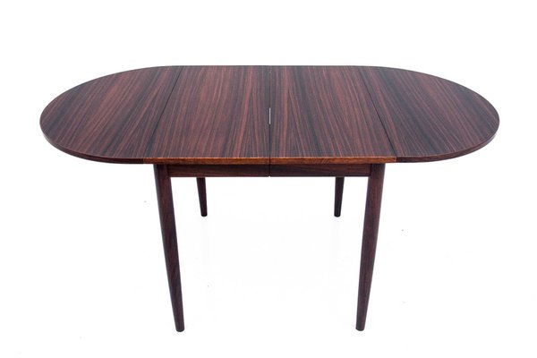 Danish Rosewood Folding Dining Table, 1960s-BXB-1153986