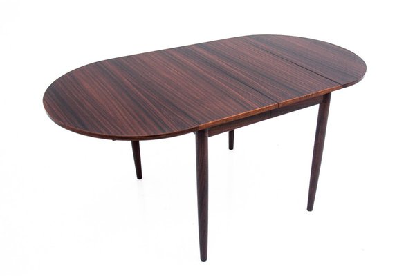 Danish Rosewood Folding Dining Table, 1960s-BXB-1153986