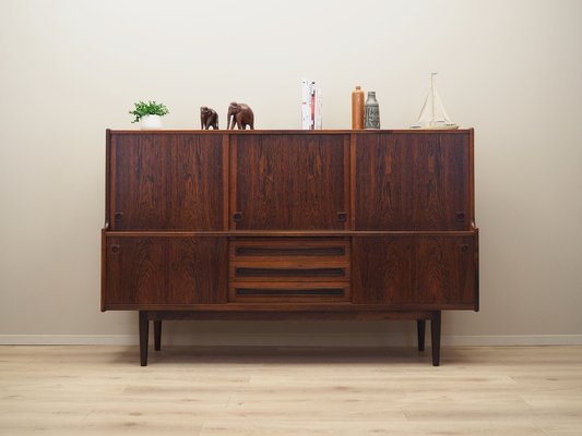 Danish Rosewood Highboard by Johannes Andersen for Skaaning Furniture, 1960s-VND-1787463