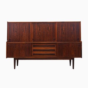 Danish Rosewood Highboard by Johannes Andersen for Skaaning Furniture, 1960s-VND-1787463