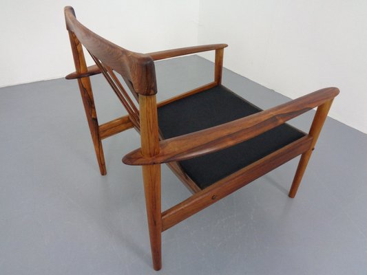 Danish Rosewood Model 56 Armchair by Grete Jalk for Poul Jeppesen, 1960s-RDW-1286944