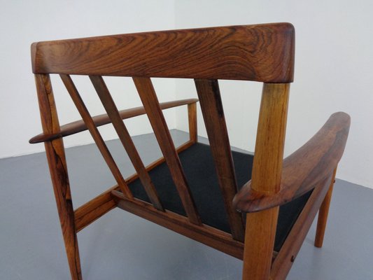 Danish Rosewood Model 56 Armchair by Grete Jalk for Poul Jeppesen, 1960s-RDW-1286944