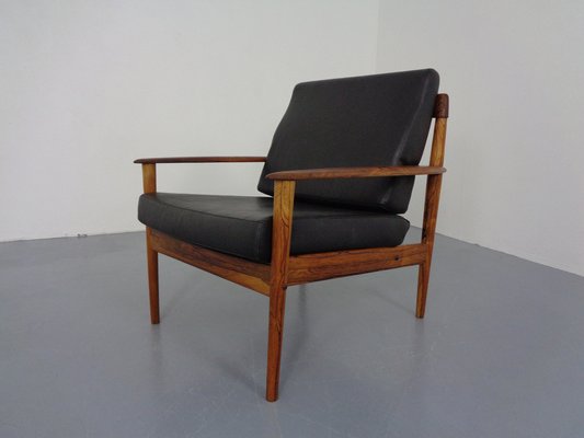 Danish Rosewood Model 56 Armchair by Grete Jalk for Poul Jeppesen, 1960s-RDW-1286944