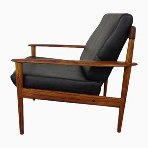 Danish Rosewood Model 56 Armchair by Grete Jalk for Poul Jeppesen, 1960s-RDW-1286944