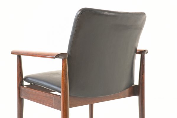 Danish Rosewood Model FD 901 Diplomat Armchair by Finn Juhl for France & Søn / France & Daverkosen, 1960s-LOB-726578