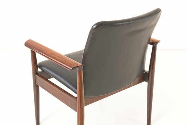 Danish Rosewood Model FD 901 Diplomat Armchair by Finn Juhl for France & Søn / France & Daverkosen, 1960s-LOB-726578