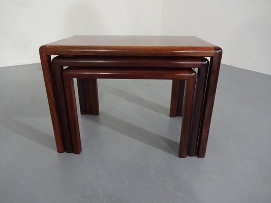 Danish Rosewood Nesting Tables, 1960s, Set of 3-RDW-586419