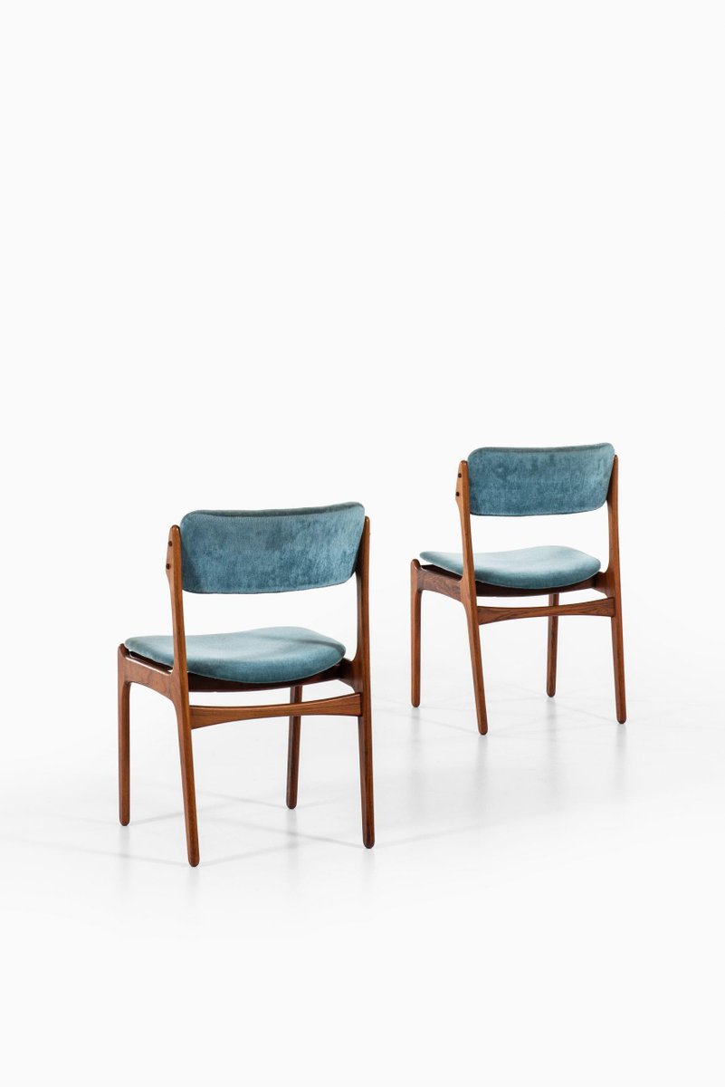 Danish Rosewood OD-49 Dining Chairs by Erik Buch for Oddense Maskinsnedkeri A/S, 1960s, Set of 6