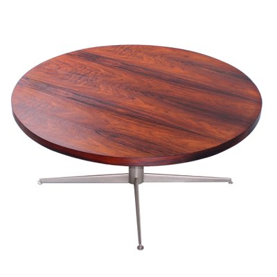 Danish Rosewood Round Coffee Table, 1960s-XT-2016195