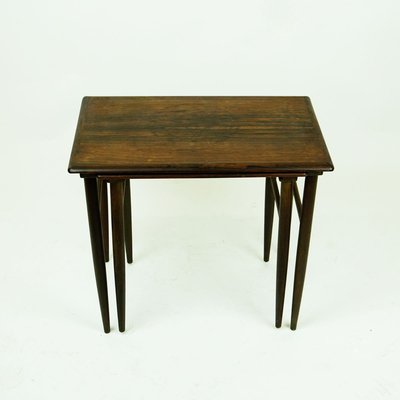 Danish Rosewood Side Tables by Poul Hundevad for fabian, 1960s, Set of 2-MH-753887