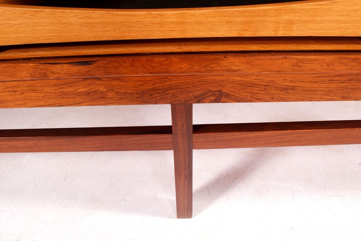 Danish Rosewood Sideboard with Tambour Doors, 1960s