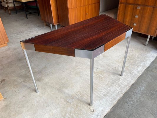 Danish Rosewood Trapezoid Desk, 1960s-WSA-884531