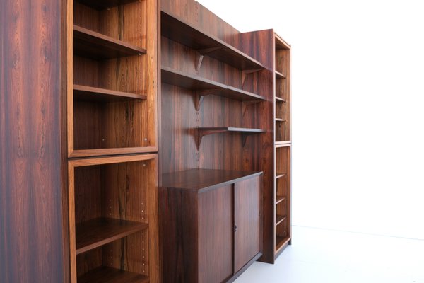 Danish Rosewood Wall Unit by Poul Cadovius for Cado, 1960s-LOB-636098