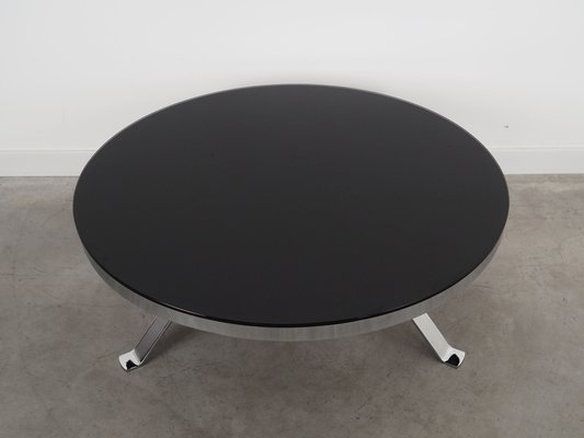 Danish Round Coffee Table, 1970s-VND-1311926