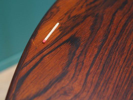 Danish Round Rosewood Dining Table, 1960s-VND-2018102