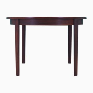 Danish Round Rosewood Dining Table, 1960s-VND-2018102