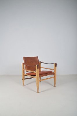 Danish Safari Chair attributed to Aage Bruun & Son, 1950s-VCR-1794682