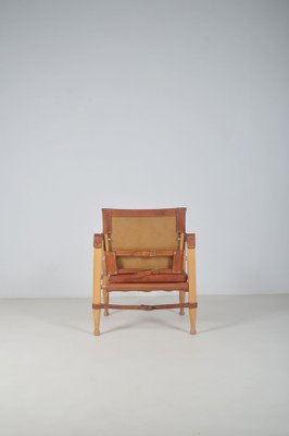 Danish Safari Chair attributed to Aage Bruun & Son, 1950s-VCR-1794682