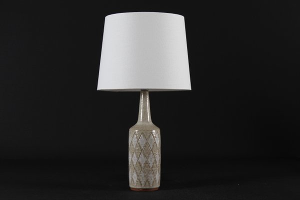 Danish Sand and White Table Lamp by Per Linnemann-Schmidt for Palshus-QQ-1417549