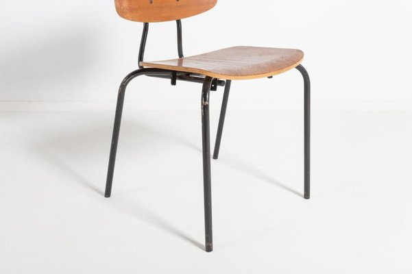 Danish School Chairs, 1960s, Set of 3-KMC-1139408