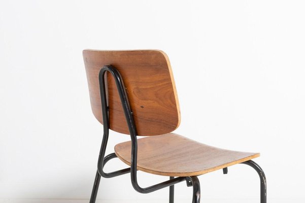 Danish School Chairs, 1960s, Set of 3-KMC-1139408