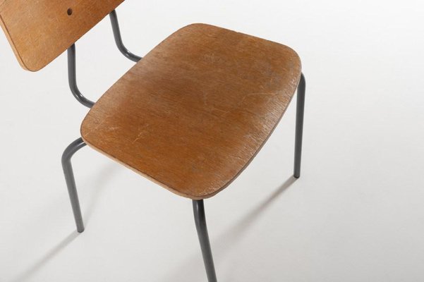 Danish School Chairs, 1960s, Set of 3-KMC-1139408