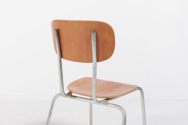 Danish School Chairs, 1960s, Set of 4-KMC-1300504