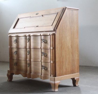 Danish Secretaire in Oak, 1960s-QNP-2016498