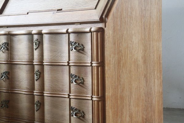 Danish Secretaire in Oak, 1960s-QNP-2016498