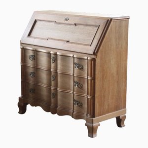 Danish Secretaire in Oak, 1960s-QNP-2016498