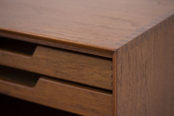 Danish Secretary Cabinet in Teak by Hvidt and Mølgaard-Nielsen for Søborg Møbelfabrik, 1960s-TM-1404668