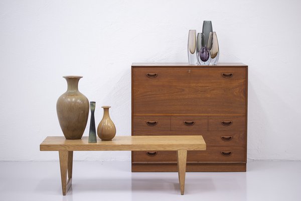 Danish Secretary Cabinet in Teak by Hvidt and Mølgaard-Nielsen for Søborg Møbelfabrik, 1960s-TM-1404668