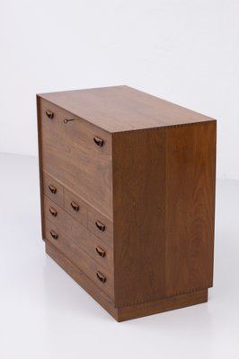 Danish Secretary Cabinet in Teak by Hvidt and Mølgaard-Nielsen for Søborg Møbelfabrik, 1960s-TM-1404668