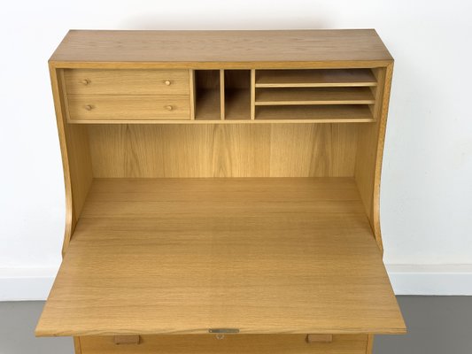 Danish Secretary in Oak by Børge Mogensen for Søborg Møbelfabrik, 1960s-QEQ-2035943