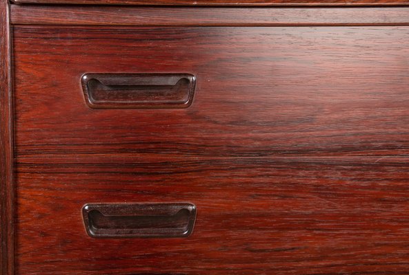 Danish Secretary in Rosewood by Arne Wahl Iversen for Vinde Mobelfabirk, 1960s-EMB-1806232