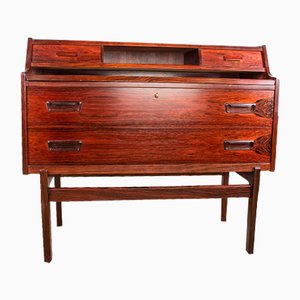 Danish Secretary in Rosewood by Arne Wahl Iversen for Vinde Mobelfabirk, 1960s-EMB-1806232