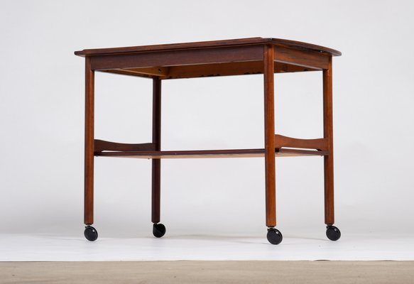 Danish Serving Cart in Teak, 1960s-ZGQ-1383967