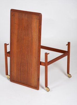 Danish Serving Cart in Teak, 1960s-ZGQ-1383970