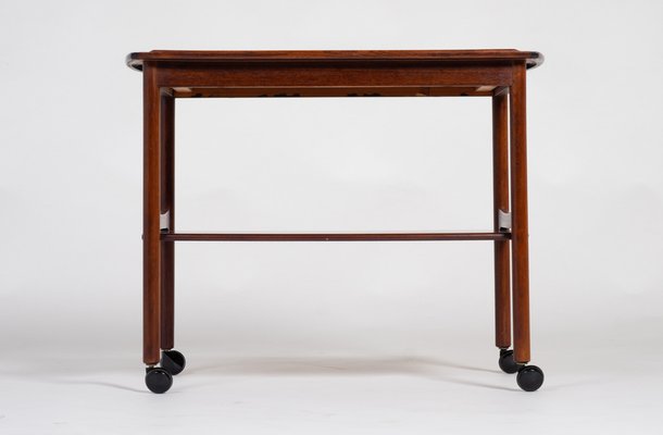 Danish Serving Cart in Teak, 1960s-ZGQ-1383967