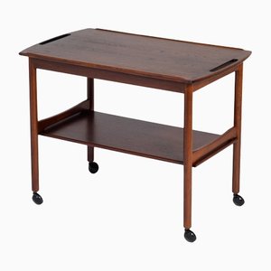 Danish Serving Cart in Teak, 1960s-ZGQ-1383967