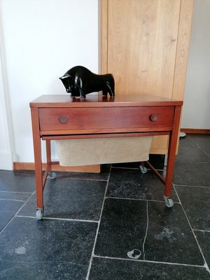 Danish Sewing Table, 1950s-GO-995165