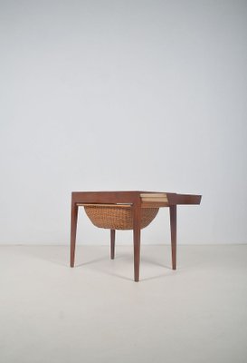 Danish Sewing Table by Severin Hansen for Haslev, 1960s-VCR-1818457