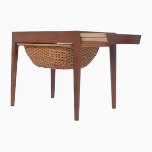 Danish Sewing Table by Severin Hansen for Haslev, 1960s-VCR-1818457