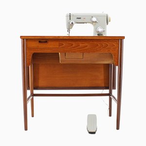 Danish Sewing Table in Teak, 1960s-TZ-1281327