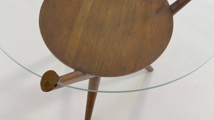 Danish Side Table in Oak, 1960-RUC-1424580